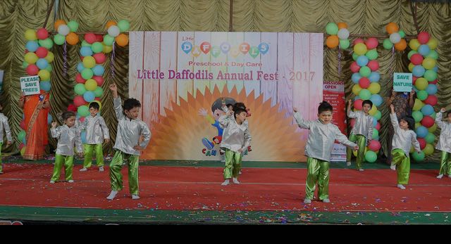 Children celebrating at Little Daffodils